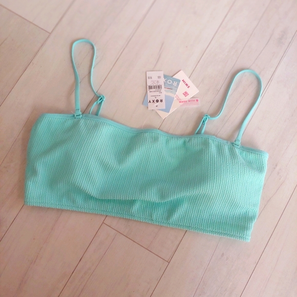 ROXY NEW Aruba Bandeau Bikini Top - Picture 6 of 14